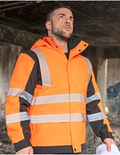 K-KXBRSSHRJ-Premium Printable Hi-Vis Softshell Safety Jacket Copenhagen 2